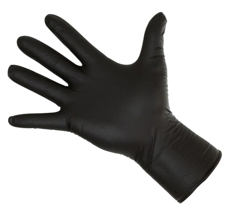 Nitrilové rukavice Intco SYNGUARD černé
